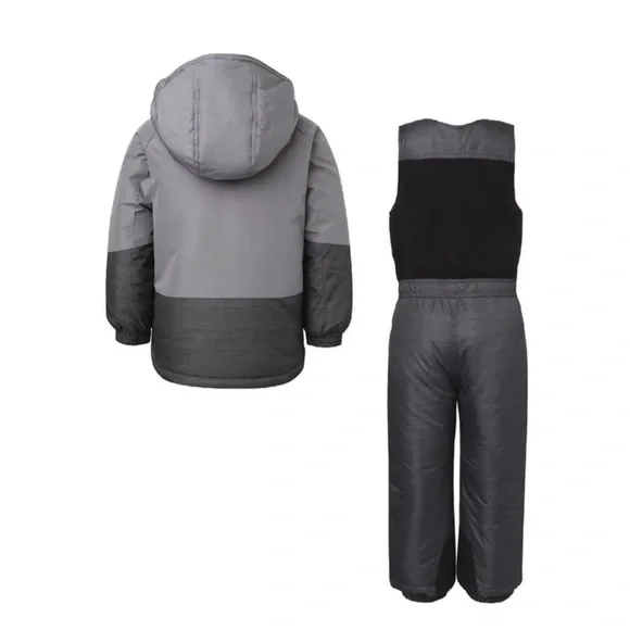 NWT Snozu Kids 2 Pc Snowsuit Jacket and Bib Pant - Picture 2 of 3